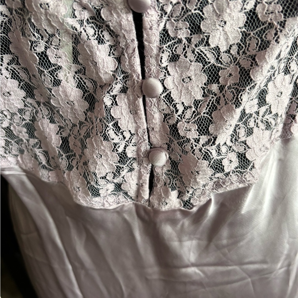 Free People NEW LOVE Mini Slip dress Lavender SP pastel romantic feminine magic - Picture 9 of 13